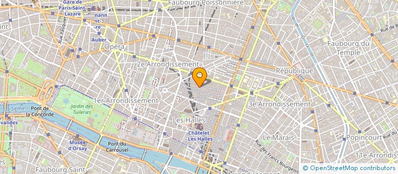 localisation de l'entreprise ENODO  PARIS