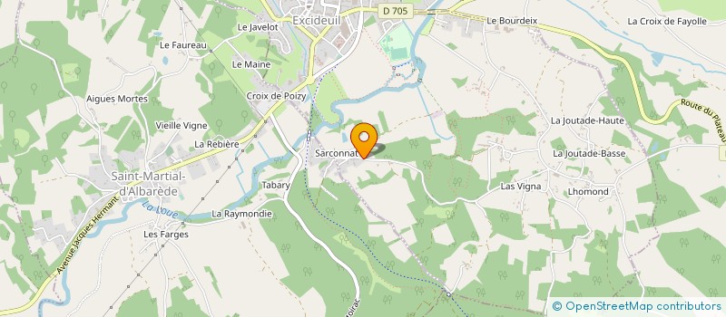 localisation de l'entreprise ENOE  MAYAC