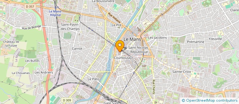 localisation de l'entreprise ENOEE  LE MANS