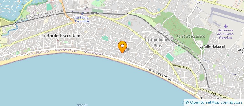 localisation de l'entreprise ENOFLO à LA BAULE-ESCOUBLAC