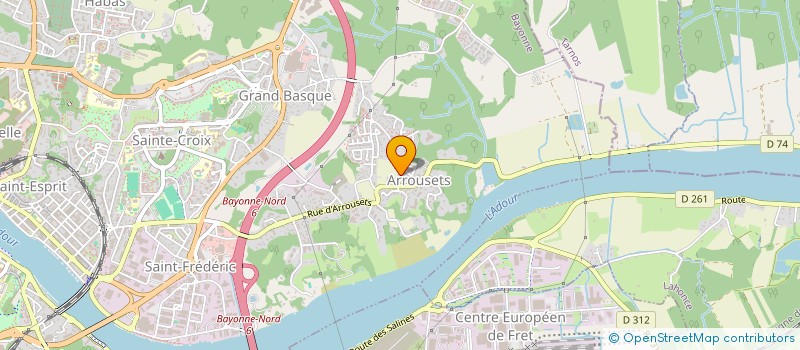 localisation de l'entreprise ENOIH à BAYONNE