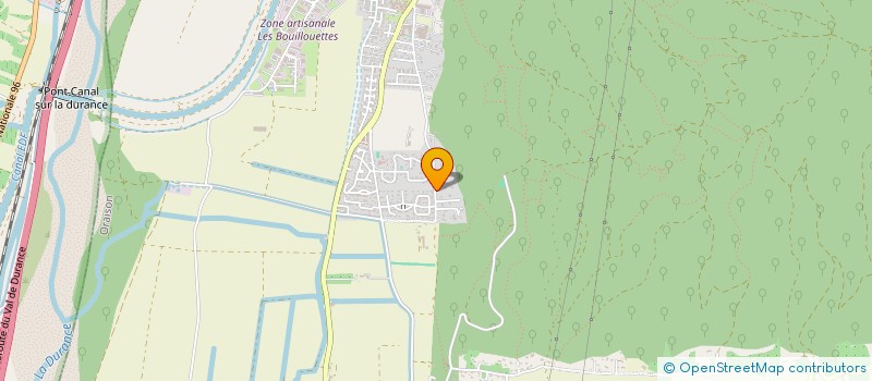 localisation de l'entreprise ENOISE 2  ORAISON