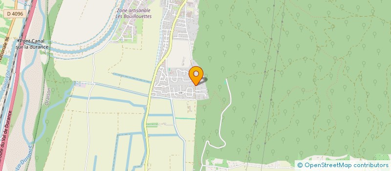 localisation de l'entreprise ENOISE  ORAISON