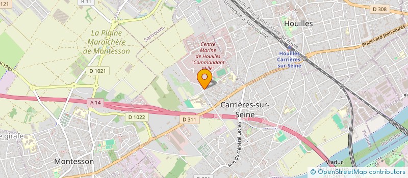 localisation de l'entreprise ENOK FLEX à CARRIERES-SUR-SEINE