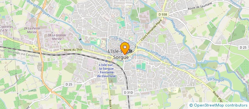 localisation de l'entreprise ENOKA TOKIKOA  L'ISLE-SUR-LA-SORGUE