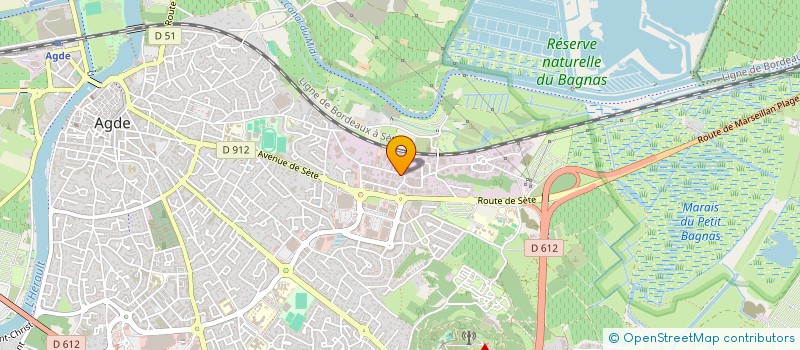 localisation de l'entreprise ENOKEY  AGDE