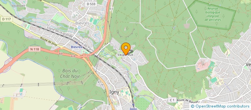 localisation de l'entreprise ENOLA à VERRIERES-LE-BUISSON