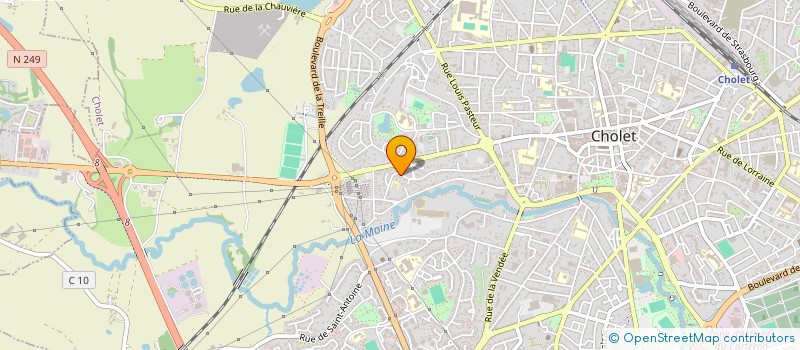 localisation de l'entreprise ENOLA à CHOLET