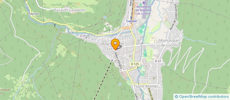 localisation de l'entreprise ENOLA à BAGNERES-DE-LUCHON