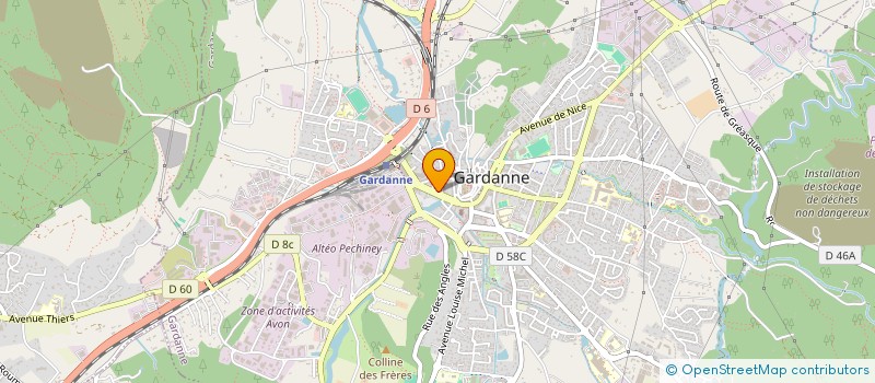 localisation de l'entreprise ENOLEI à GARDANNE