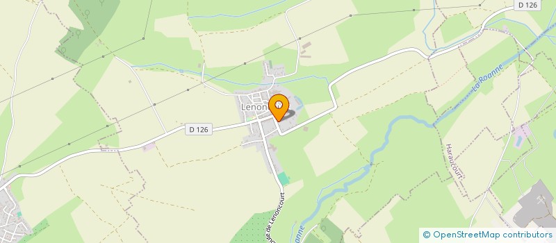 localisation de l'entreprise ENOLI  LENONCOURT