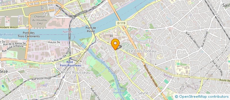 localisation de l'entreprise ENOLIA à NANTES