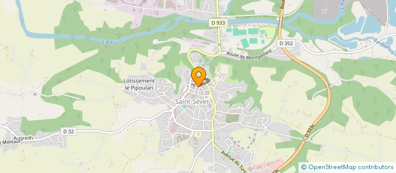 localisation de l'entreprise ENOLIAN à SAINT-SEVER
