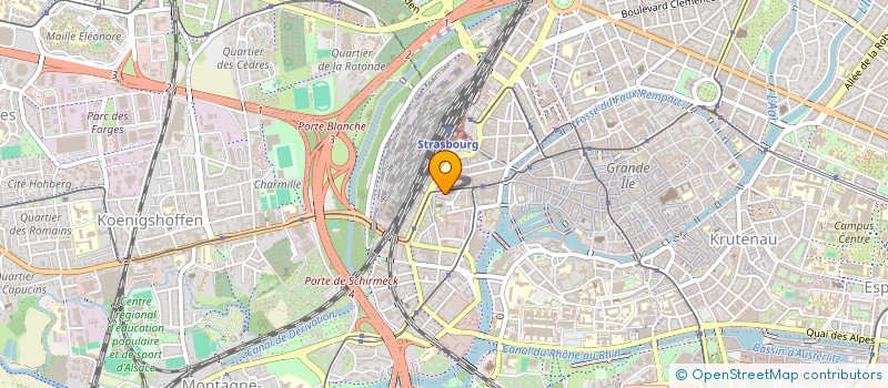 localisation de l'entreprise ENOLIMA  STRASBOURG