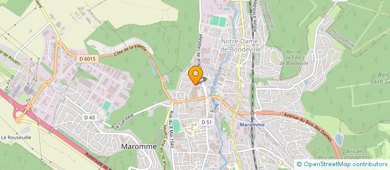 localisation de l'entreprise ENOLITO  MAROMME