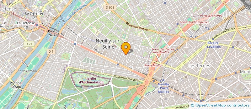localisation de l'entreprise ENOLIZ à NEUILLY-SUR-SEINE