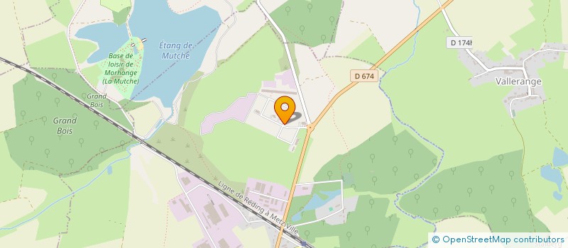 localisation de l'entreprise ENOLOR -ENERGIES NOUVELLES LORRAINES à MORHANGE