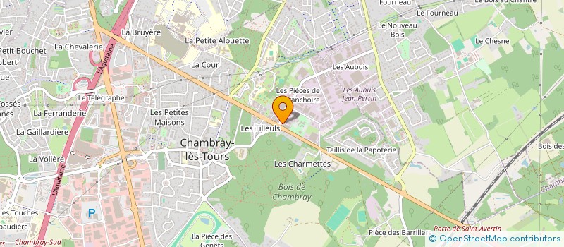 localisation de l'entreprise ENOLY  CHAMBRAY-LES-TOURS