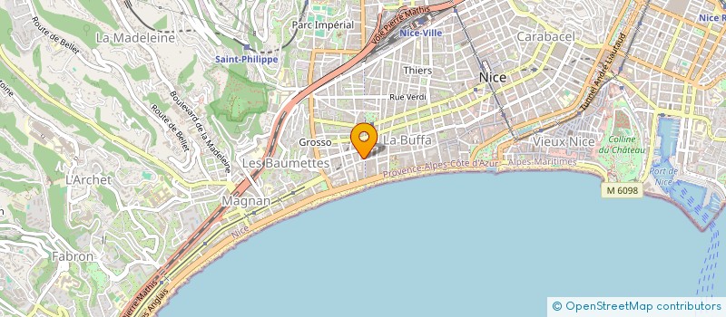 localisation de l'entreprise ENOMIA  NICE