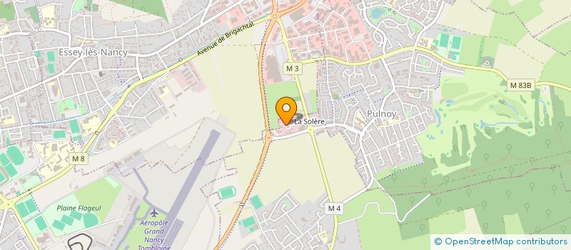 localisation de l'entreprise ENOMIS  MONT-SUR-MEURTHE