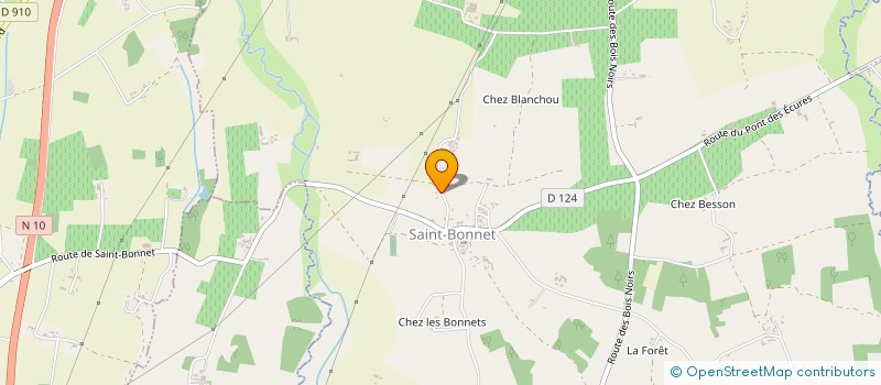 localisation de l'entreprise ENON EXPRESS à SAINT-BONNET