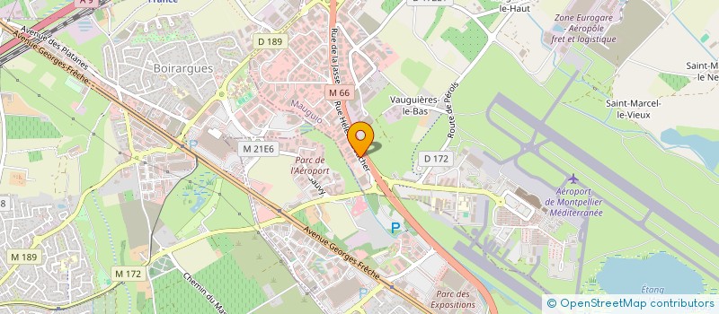 localisation de l'entreprise ENOPIA BTP à MONTPELLIER
