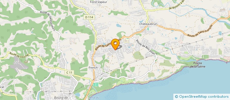 localisation de l'entreprise ENORA à SAINTE-ANNE