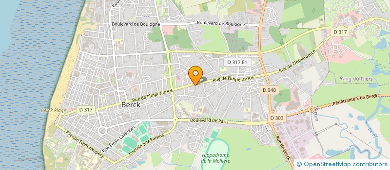 localisation de l'entreprise ENOREVA  BERCK