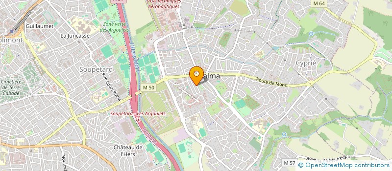 localisation de l'entreprise ENORHIA CONSEILS  BALMA