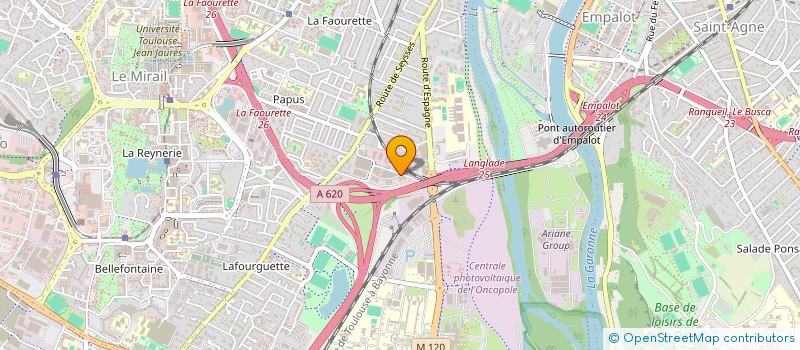 localisation de l'entreprise ENOSIS à TOULOUSE
