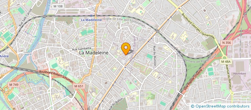 localisation de l'entreprise ENOT à MARCQ-EN-BARŒUL