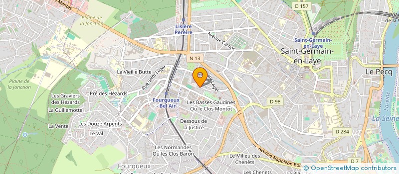 localisation de l'entreprise ENOV DESIGN  SAINT-GERMAIN-EN-LAYE