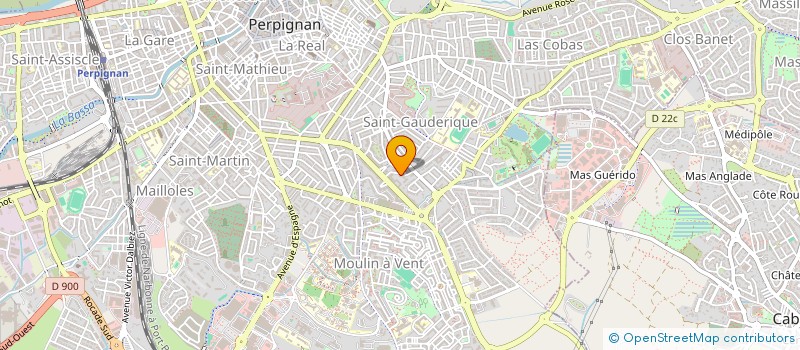 localisation de l'entreprise ENOVA à PERPIGNAN
