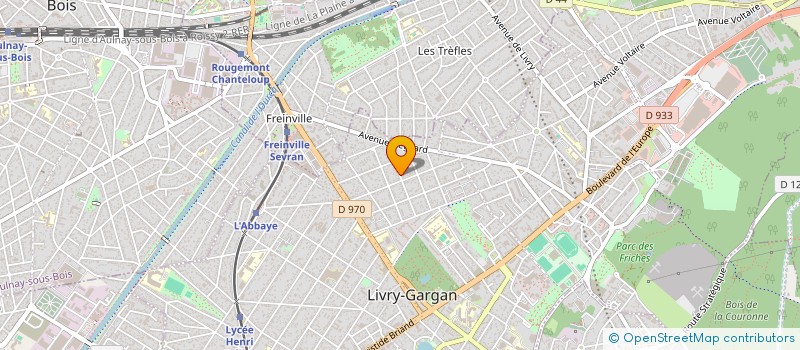 localisation de l'entreprise ENOVA GENERAL à LIVRY-GARGAN