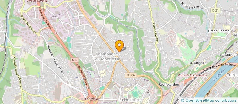 localisation de l'entreprise ENOVA INVEST  CHAMPAGNE-AU-MONT-D'OR