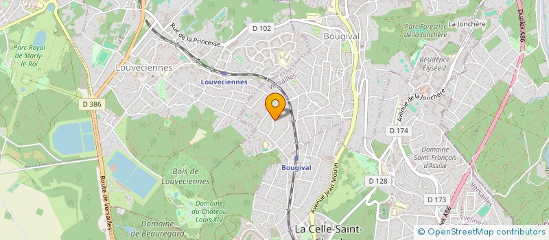 localisation de l'entreprise ENOVAE CORP  BOUGIVAL