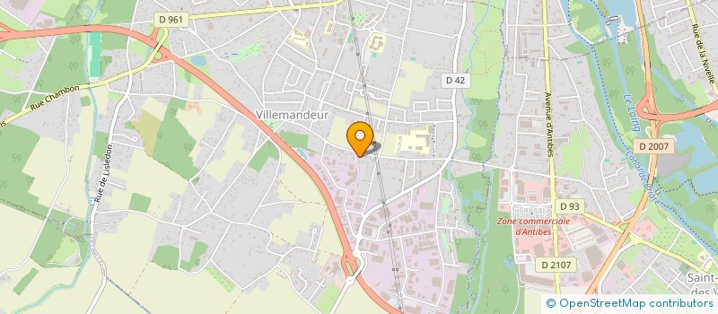localisation de l'entreprise ENOVAH à VILLEMANDEUR