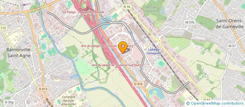 localisation de l'entreprise ENOVAPOLIS  LABEGE