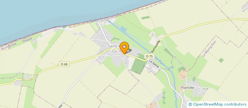 localisation de l'entreprise ENOVUTION à SAINT-AUBIN-SUR-MER