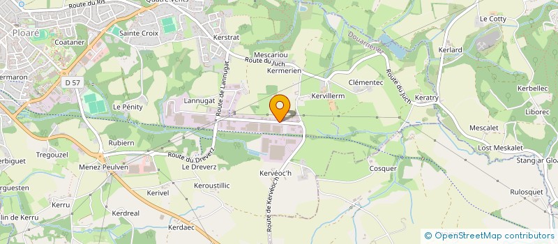 localisation de l'entreprise ENOWENN  DOUARNENEZ