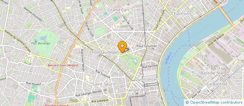 localisation de l'entreprise ENOYA  BORDEAUX