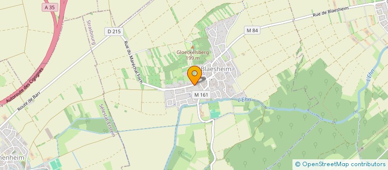 localisation de l'entreprise ENPAP  BLAESHEIM