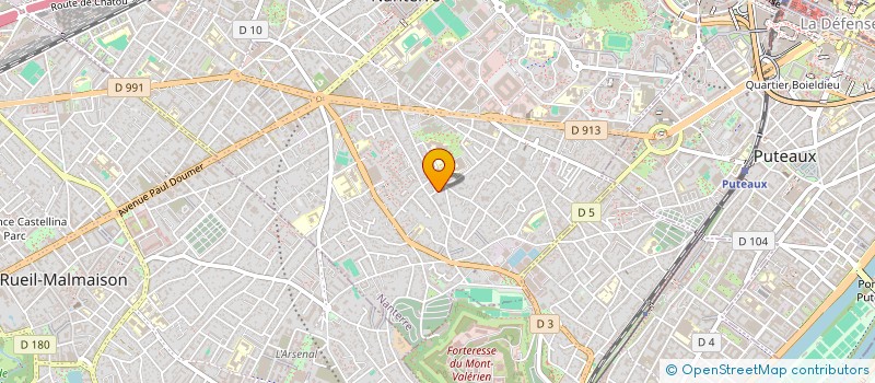 localisation de l'entreprise ENPHAZ PRODUCTIONS  NANTERRE