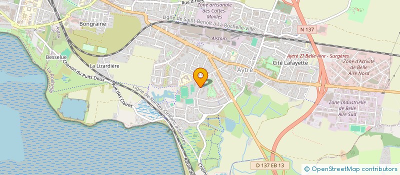 localisation de l'entreprise ENPLEINAIR  AYTRE