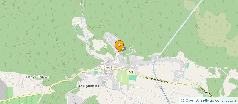 localisation de l'entreprise ENPREDI à SIGNES