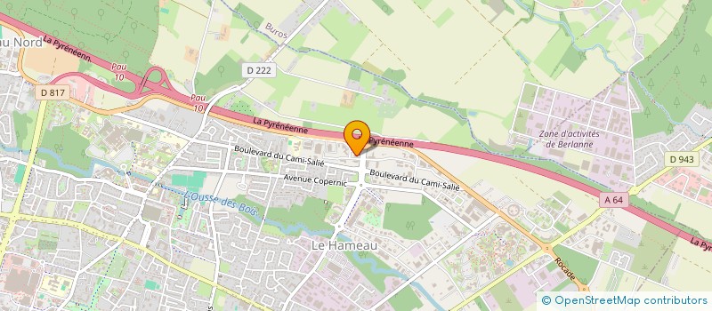 localisation de l'entreprise ENQUETE 2 SOI à PAU