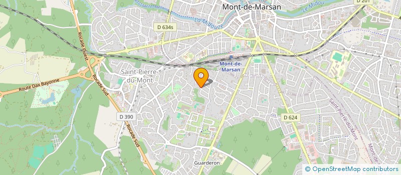 localisation de l'entreprise ENQUETES D'AVENTURES  SAINT-PIERRE-DU-MONT