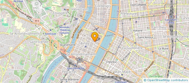 localisation de l'entreprise ENR  LYON