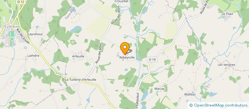 localisation de l'entreprise ENR AGRI  SAINT PAUL