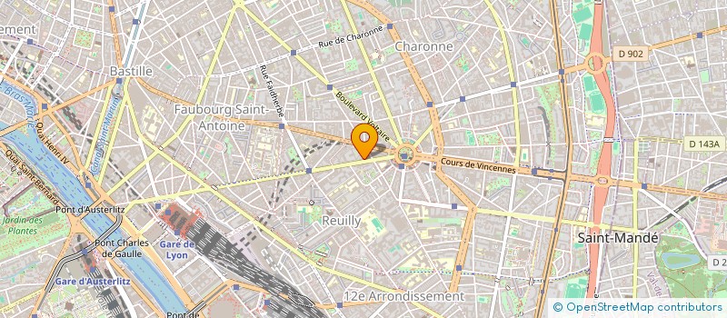 localisation de l'entreprise ENR BATIMENT  PARIS